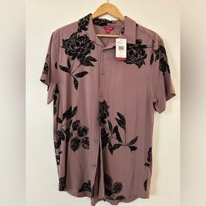 Men’s GUESS short sleeve floral shirt